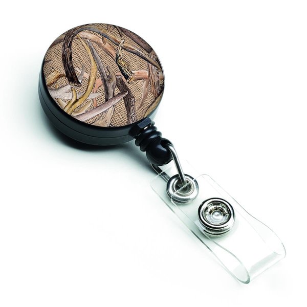 Teachers Aid Deer Horns Retractable Badge Reel TE2550209